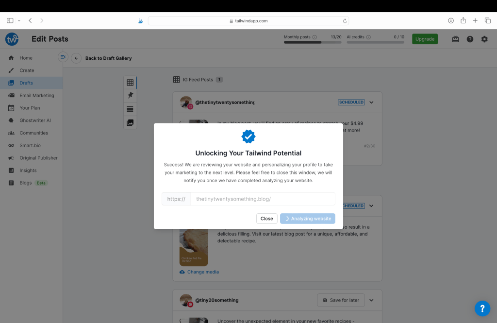 made for you tailwind tool